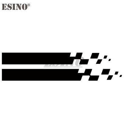 New Styling Universal Design Stripe Car Hood Covers Vinyl Racing Sports Decal Head Car Sticker Car Accessories