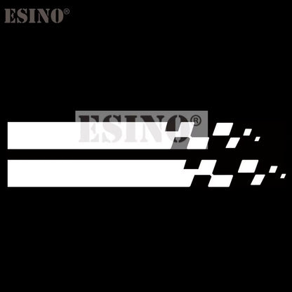New Styling Universal Design Stripe Car Hood Covers Vinyl Racing Sports Decal Head Car Sticker Car Accessories